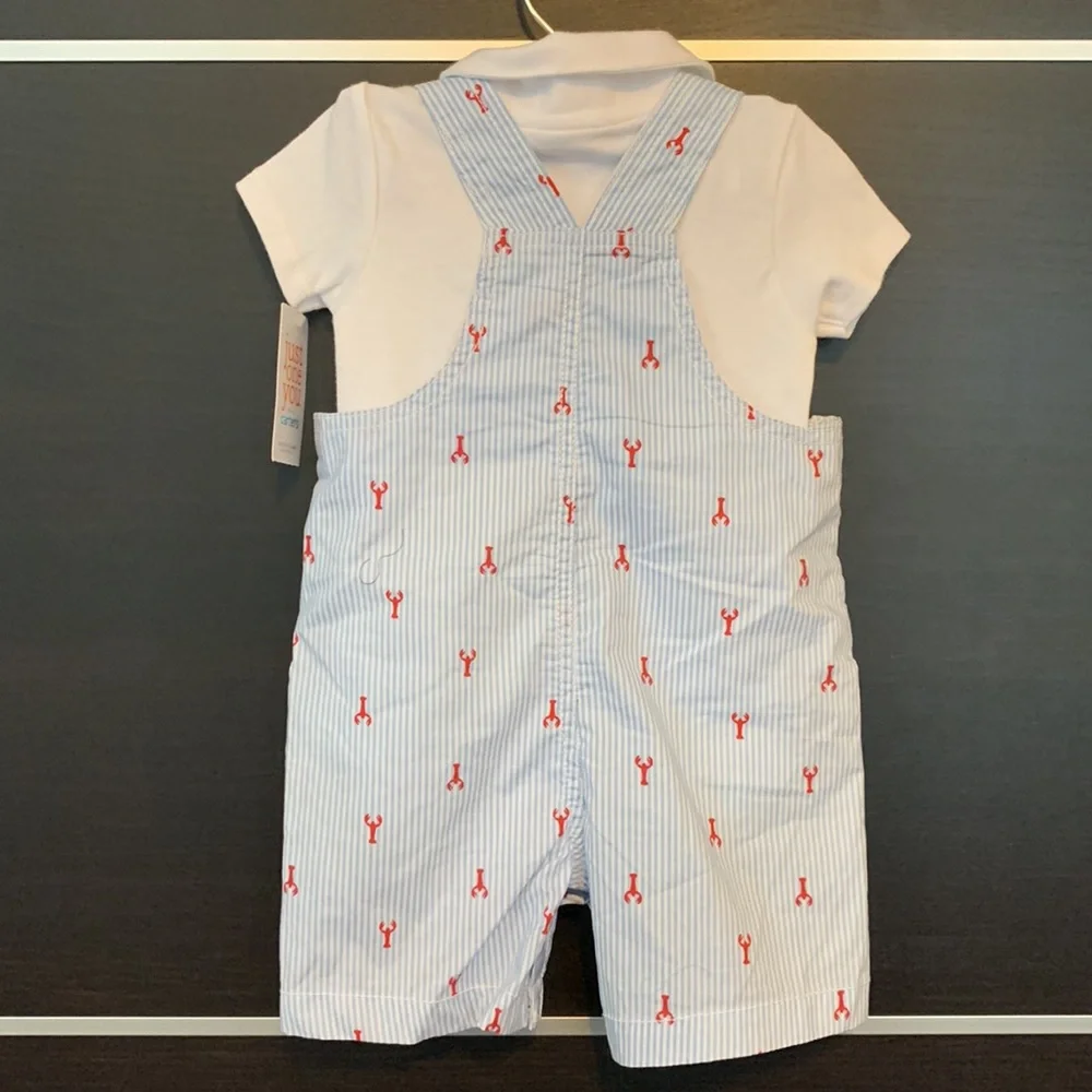 Just One You by Carter’s Lobster Striped Set